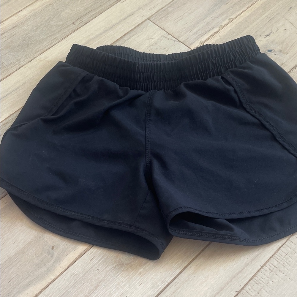 Women's Black Athletic Shorts